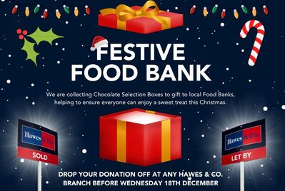 Hawes & Co launches Festive Foodbank campaign